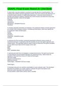 CSAPL Final Exam Rated A&plus; &lpar;Verified&rpar;