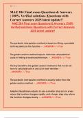 MAE 284 Final Exam 2025&colon; Verified Questions & Answers &vert; Numerical Methods & MATLAB