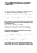 NSG3450 &sol;NSG 3450 MENTAL HEALTH EXAM 1 NEWEST 2025&sol;2026 ACTUAL QUESTIONS WITH DETAILED ANSWERS WITH STUDY GUIDE EXPERT VERIFIED FOR GUARANTEED PASS&sol;ALREADY GRADED A&plus;