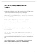 cs6250 - exam 1 exam with correct answers&period;