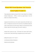Praxis 5421 Exam Questions And Answers Latest Update Graded A&plus;