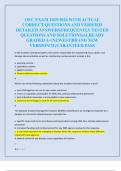 OEC EXAM 2025&sol;2026 WITH ACTUAL  CORRECT QUESTIONS AND VERIFIED  DETAILED ANSWERS&vert;FREQUENTLY TESTED  QUESTIONS AND SOLUTIONS&vert;ALREADY  GRADED A&plus;&vert;NEWEST&vert;BRAND NEW  VERSION&excl;&excl;&vert;GUARANTEED PASS