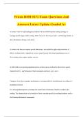 Praxis DHH 5272 Exam Questions And Answers Latest Update Graded A&plus;