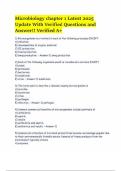 Microbiology Chapter 1&colon; Introduction to Microbes&comma; History&comma; and Applications &ndash; Verified Q&A 2025