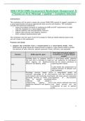 WGU D516 &ndash; EHRS Assessment Worksheet &lpar;Assignment 2&rpar; &vert; Complete Solution &vert; Passed on First Attempt &vert; 2025 Update