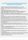 Smog Check Inspector Exam CA 2025&sol;2026 &vert; All Possible Questions and 100&percnt; Verified Answers