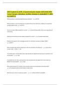 GDOT Asphalt QC LEVEL 1&vert;Questions&lpar;Latest Update 2025&vert;2026&rpar; With Correct Answers &vert;Solutions&vert; Verified &vert;Already A&plus; Graded&lpar;GET IT 100&percnt; ACCURATE&excl;&excl;&excl;&rpar;