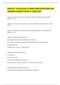 OSHA 10 - Introduction to OSHA EXAM QUESTIONS AND ANSWERS NEWEST RATED A&plus; 2025&sol;2026 