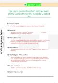 psp study guide Questions and Answers  &lpar;100&percnt; Correct Answers&rpar; Already Graded  A&plus; 
