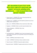 EMT Readiness Exam STUDY GUIDE  2025&sol;2026 COMPLETE QUESTIONS AND  CORRECT DETAILED ANSWERS WITH  RATIONALES &vert;&vert; 100&percnt; GUARANTEED PASS  <RECENT VERSION>   