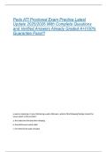 Peds ATI Proctored Exam Practice Latest Update 2025&sol;2026 With Complete Questions and Verified Answers Already Graded A&plus;&vert;100&percnt; Guarantee Pass&excl;&excl;&excl;