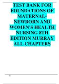 Test Bank- Maternal & Child Health Nursing&colon; Care of the Childbearing & Childrearing Family 9th Edition&lpar; Silbert Flagg&comma;2025&rpar; All Chapters