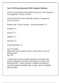 Nurs 3110 Exam Questions With Complete Solution1&period;