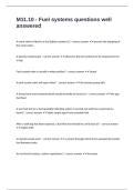 M11&period;10 - Fuel systems questions well answered 