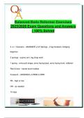 Balanced Body Reformer Exercises 2025&sol;2026 &ndash; 100&plus; Fully Solved Exam Questions &vert; Springs&comma; Setups&comma; Reps&comma; Footbar Positions & Movement Objectives