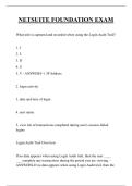 NETSUITE FOUNDATION EXAM QUESTIONS AND ANSWERS 2025