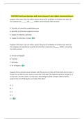 ECON 2030 Final Exam Questions with Correct Answers&vert; Latest Update Guaranteed Success 