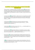 Econ 2030 Final &ndash; Roussel Questions with Correct Answers&vert; Latest Update  Guaranteed Success