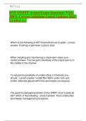 DVP SWPPP Actual Exam Questions With 100&percnt; Correct Solutions Latest Updates 2025 Graded A&plus;&period;