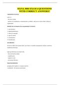 MANA 3001 EXAM 4 QUESTIONS WITH CORRECT ANSWERS