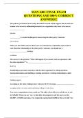 MAN 4401 FINAL EXAM QUESTIONS AND 100&percnt; CORRECT ANSWERS