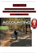 Test Bank for Financial Accounting Tools For Business Decision Making 10th Edition Paul D&period; Kimmel&comma; Jerry J&period; Weygandt&comma; Jill E&period; Mitchell&period; Chapter 1-13 complete&period;