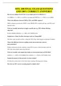 MTL 200 FINAL EXAM QUESTIONS AND 100&percnt; CORRECT ANSWERS