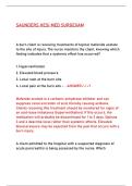 Saunders HESI Med-Surg Exam Practice Questions & Answers &vert; Nursing Test Prep