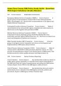 Santa Clara County EMS Policy Study Guide - Questions With Expert Solutions &lpar;Grades Booster&rpar;