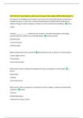 ESET 444 Qz 2&vert; Exam Questions with Correct Answers&vert; New Update 100&percnt; Verified &lpar;Grade A&plus;&rpar; 