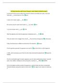 FAE Exam Questions with Correct Answers&vert; Latest Update Verified by Experts 