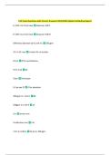 FAE Exam Questions with Correct Answers&vert;2025&sol;2026 Update Verified by Experts 