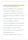 FIFA Agent Exam Questions with Correct Answers 100&percnt; Solved&vert; Latest Update &lpar;A&plus; Grade&rpar; 