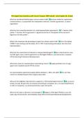 FIFA Agent Exam Questions with Correct Answers 100&percnt; Solved&vert; Latest Update &lpar;A&plus; Grade&rpar; 