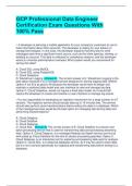 GCP Professional Data Engineer Certification Exam Questions With 100&percnt; Pass