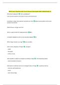 MDC4 Exam 3 Questions with Correct Answers&vert; New Update 100&percnt; Verified &lpar;Grade A&plus;&rpar; 