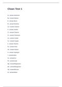Cham Test 1 Questions and Answers 100&percnt; Solved