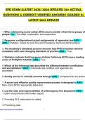 STUDY&vert;BUNDLE EFD COMPLETE STUDY GUIDES&comma; PRACTICE&comma; FINAL&comma; TRAINING