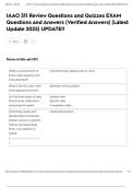 IAAO 311 Review Questions and Quizzes EXAM Questions and Answers &lpar;Verified Answers&rpar; &lpar;Latest Update 2025&rpar; UPDATE&excl;&excl;