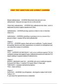 CWSP TEST QUESTIONS AND CORRECT ANSWERS