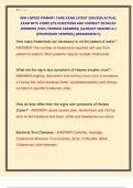 68W LIMITED PRIMARY CARE EXAM LATEST 2025&sol;2026 ACTUAL  EXAM WITH COMPLETE QUESTIONS AND CORRECT DETAILED  ANSWERS &lpar;100&percnt; VERIFIED ANSWERS&rpar; &vert;ALREADY GRADED A&plus;&vert;  &vert;&vert;PROFESSOR VERIFIED&vert;&vert; &vert;&vert;BRANDNEW&excl;&excl;&excl;&vert;&vert; 