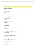 NLN PRACTICE Exam Questions with Correct Answers&vert;2025&sol;2026 Update Verified by Experts