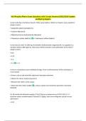 NLN Practice Pharm Exam Questions with Correct Answers&vert;2025&sol;2026 Update  Verified by Experts