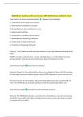NR668 Week 1 Questions with Correct Answers 100&percnt; Verified&vert; Latest Update &lpar;A&plus; Grade&rpar; 