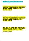       TEST BANK ATI MENTAL HEALTH PROCTORED  EXAM STUDY GUIDE&period; GRADED A&plus;&period; QUESTIONS  AND 100&percnt; VERIFIED ANSWERS&period; LATEST  2025&sol;2026 UPDATE&period;                TEST BANK ATI MENTAL HEALTH PROCTORED  EXAM STUDY GUIDE&period; GRADED A&plus;&period; QUESTIONS  AND 100&percnt; VERIFIED ANSWE