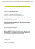 Nurs 215 Test 4 Questions with Correct Answers 100&percnt; Solved&vert; Latest Update &lpar;A&plus; Grade&rpar; 