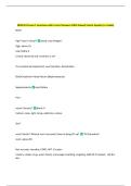 NURS 215 Exam 1 Questions with Correct Answers 100&percnt; Solved&vert; Latest Update &lpar;A&plus; Grade&rpar; 
