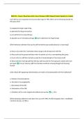 NUR 215 - Exam 2 Questions with Correct Answers 100&percnt; Solved&vert; Latest Update &lpar;A&plus; Grade&rpar;