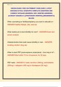 NSG554 EXAM 3 &sol;NSG 554 PRIMARY CARE EXAM 3 LATEST  2025&sol;2026 ACTUAL EXAM WITH COMPLETE QUESTIONS AND  CORRECT DETAILED ANSWERS &lpar;100&percnt; VERIFIED ANSWERS&rpar;  &vert;ALREADY GRADED A&plus;&vert; &vert;&vert;PROFESSOR VERIFIED&vert;&vert; &vert;&vert;BRANDNEW&excl;&excl;&excl;&vert;&vert;  WILKES