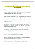 Maternal NUR 335 Arizona College Exam 2 Questions with Correct Answers&vert; New Update  100&percnt; Verified &lpar;Grade A&plus;&rpar; 